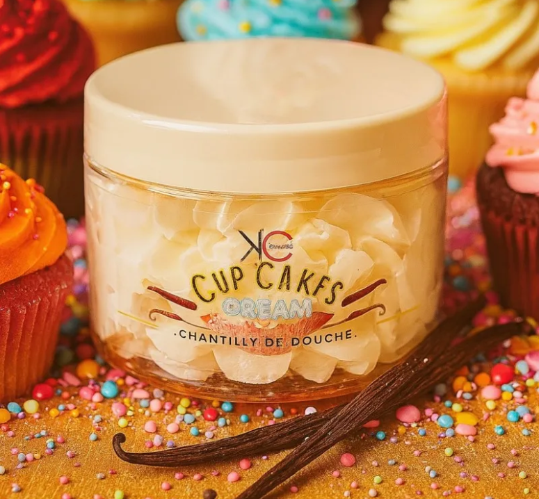 Chantilly de Douche Cupcakes Cream