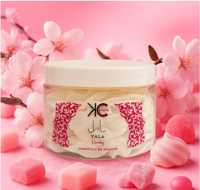 Chantilly de douche Yala Candy