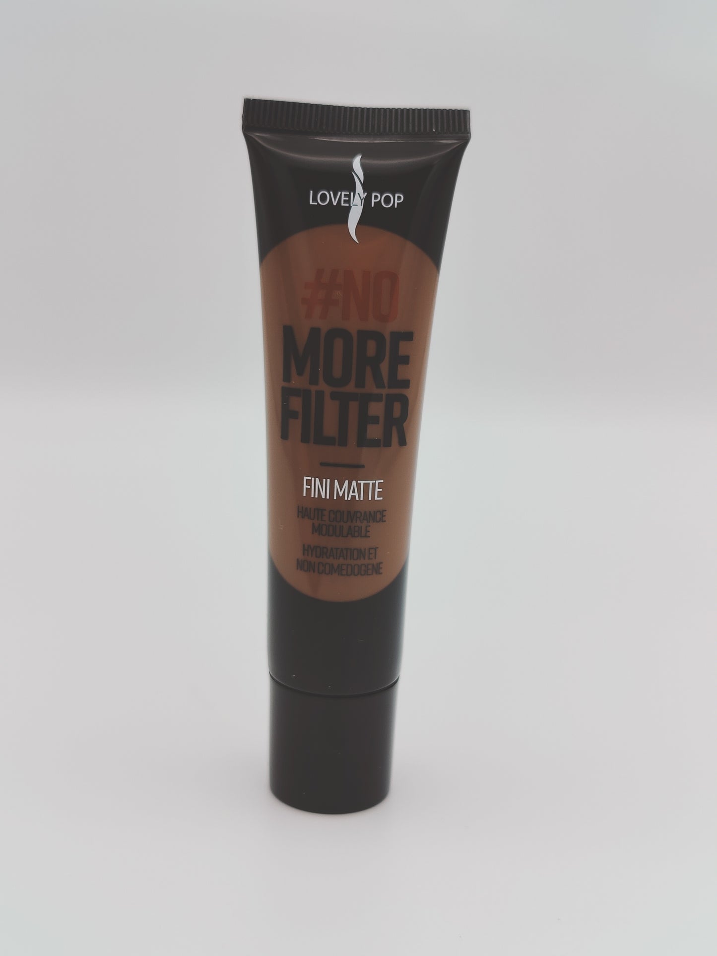 no more filter fond de teint sans filtre finis matte lovely pop brownie 12