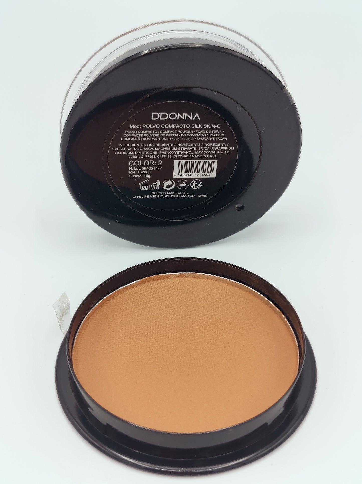 compact powder slik skin d'donna 2