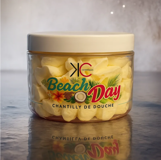 Chantilly de douche Beach's Day