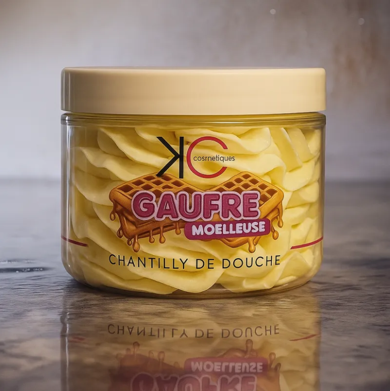 Chantilly de douche Gauffre Moelleuse