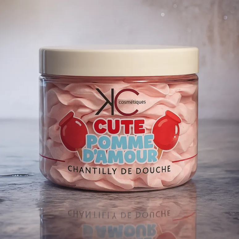 Chantilly de douche Pomme d'Amour