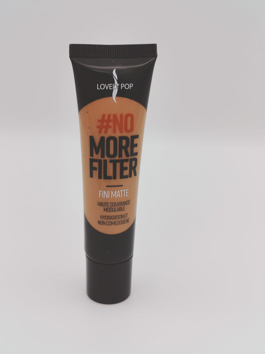 no more filter fond de teint sans filtre finis matte lovely pop dulce de leche 5