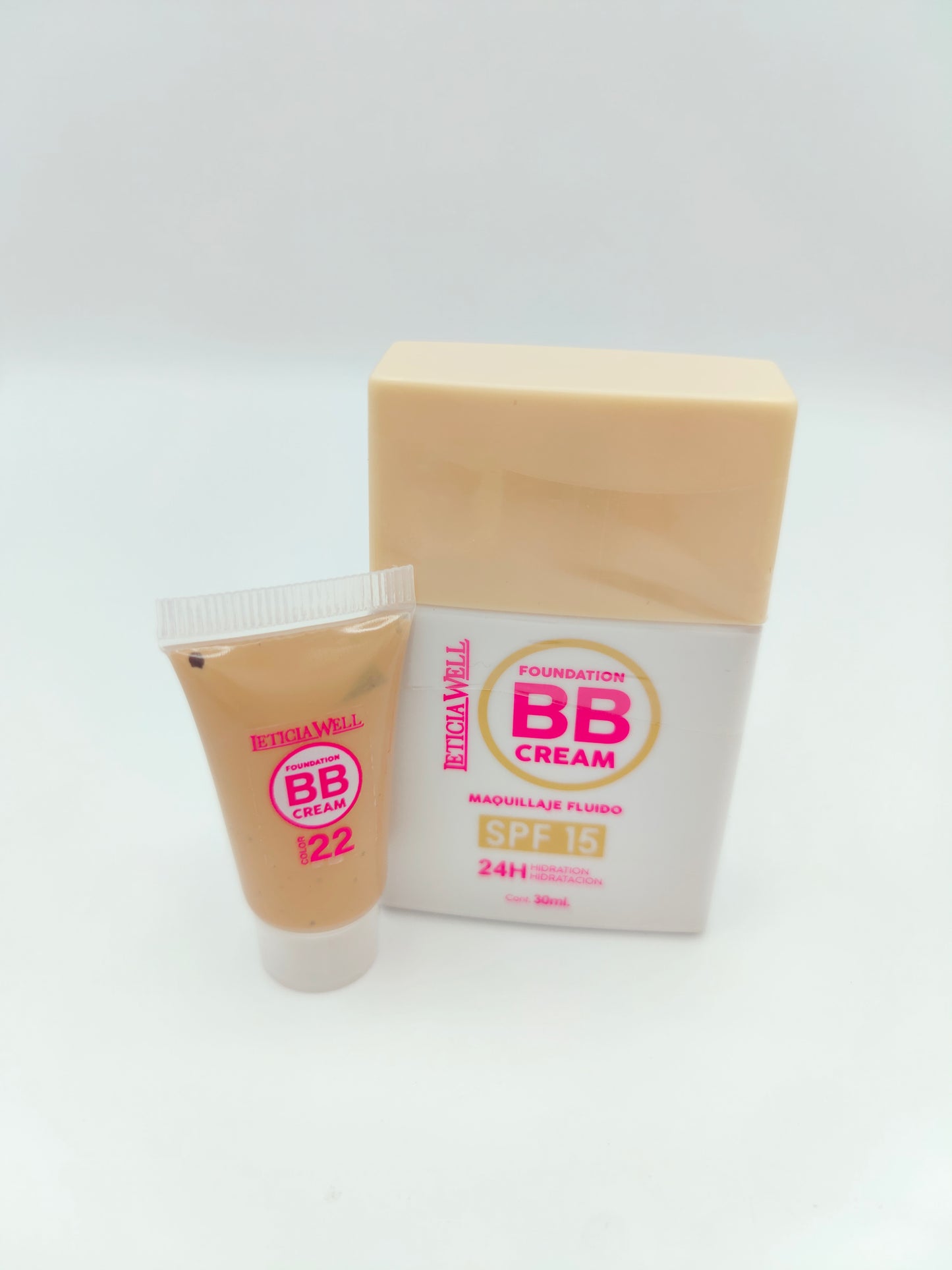 BB crème SPF15 24h leaticia well 22