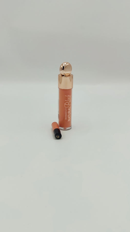 natural liquid blush cheeks & lips luky d'donna 01