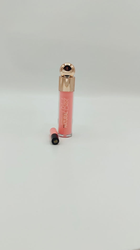 natural blush liquid cheeks & lips joy d'donna 02