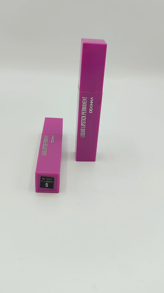 liquid lipstick permanent matte d'donna 5