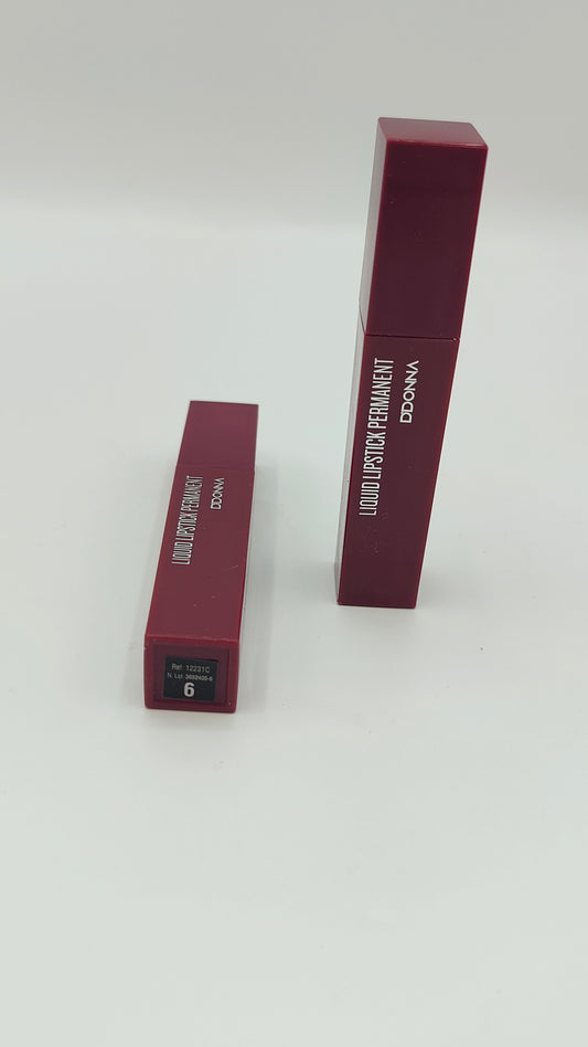 liquid lipstick permanent matte d'donna 6